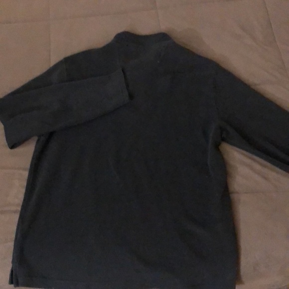 Joseph Abboud Black Quarter Zip - Picture 3 of 3